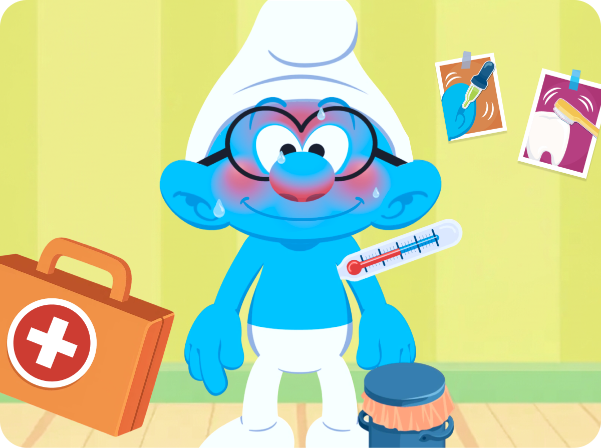Smurfs Doctor Game for Kids